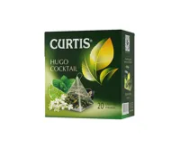 Curtis zelený čaj Hugo Cocktail pyramidy 20 ks Curtis zelený čaj Hugo Cocktail pyramidy 20 ks