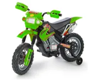 Kids World Dětská motorka Enduro zelená