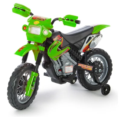 Kids World Dětská motorka Enduro zelená