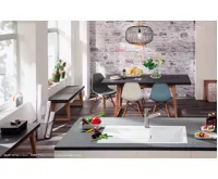 Keramický dřez Villeroy & Boch Siluet 900.0 Bílá keramika (15)