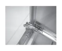 PROFI-RICH Sprchový kout  čtvrtkruh 90x90x190 chrom - sklo - čiré CK70102 (4)