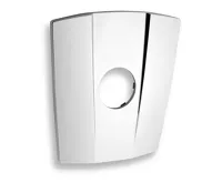 NOVASERVIS Kryt podomítkového boxu TRAPEZ chrom - KRYT0050F,0