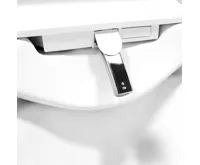 MEREO Závěsné WC s integrovaným elektronickým bidetem, RIMLESS, keramické, vč. sedátka (4)