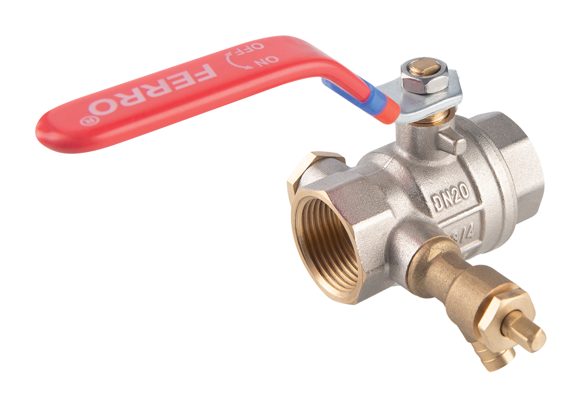 Novaservis plnoprůtočný kohout s vypouštěním 6/4" - jy1127/40