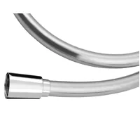 SAPHO SOFTFLEX plastová sprchová hadice, 120cm, metalická stříbrná/chrom (4)