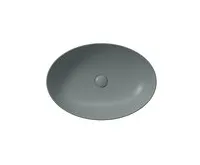 GSI PURA keramické umyvadlo na desku, 60x42cm, agave mat (1)