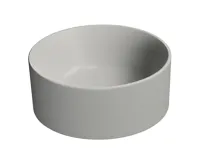 GSI KUBE X keramické umývátko na desku, průměr 32cm, cenere mat GSI KUBE X keramické umývátko na desku, průměr 32cm, cenere mat