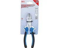 BGS Kleště štípací boční 180 mm, 2 komp. izolace, modročerná (3)