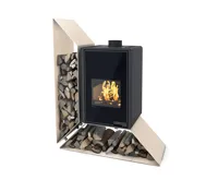 HS Flamingo Krbová kamna FLAMINGO DELUXE ® KAMPA levá, krémová HS Flamingo Krbová kamna FLAMINGO DELUXE ® KAMPA levá, krémová