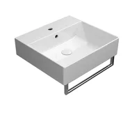 GSI KUBE X keramické umyvadlo 50x47cm, broušená spodní hrana, bílá ExtraGlaze (5)