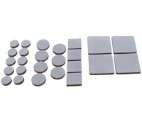 BGS Podložky kluzné,  šedé, 25 pcs.