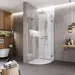 NOVEA sprchový kout, R 550, 90x90x200 cm, pantový, chrom ALU, sklo čiré 6 mm, EC NOVEA sprchový kout, R 550, 90x90x200 cm, pantový, chrom ALU, sklo čiré 6 mm, EC