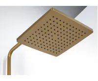 SAPHO Sprchový sloup s termostatickou baterií, zlato mat (4)