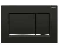 GEBERIT GEBERIT SIGMA30 ovládací tlačítko, černá lesk/chrom