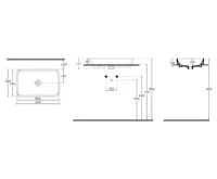 ISVEA SOTT AQUA keramické umyvadlo 60x38cm, bílá (6)