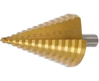 BGS Kónický vrták,  s titanovým povrchem,  O 6 - 52 mm - BGS 74432 BGS Kónický vrták,  s titanovým povrchem,  O 6 - 52 mm - BGS 74432