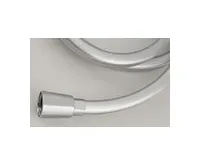 SAPHO QUADROFLEX plastová sprchová hadice hranatá, 150cm, stříbrná/chrom (1)