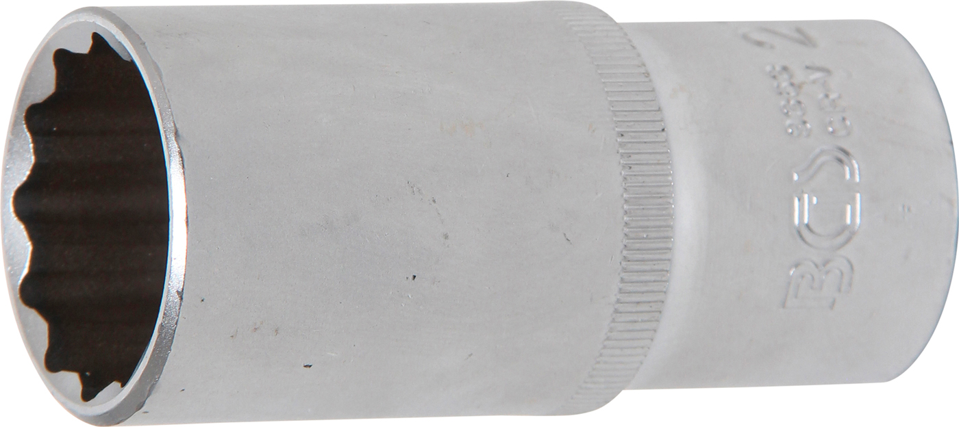 Bgs hlavice nástrčná, dvanáctihranná, prodloužená, 12,5 mm (1/2"), 27 mm