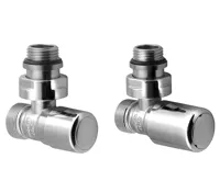 AQUALINE FIRST připojovací sada ventilů ruční rohová, chrom