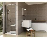 Ravak sprchové dveře PDOP1-80 bright alu+Transparent