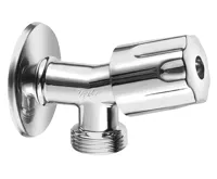 BRUCKNER Pračkový ventil se zpětným ventilem, 1/2"x3/4", chrom BRUCKNER Pračkový ventil se zpětným ventilem, 1/2"x3/4", chrom