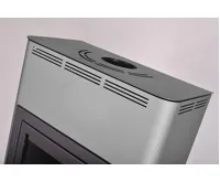 HS Flamingo Krbová kamna AQUAFLAM ® 25 s výměníkem - šedá, automatická regulace (33)