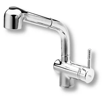 NOVASERVIS Dřezová teleskopická baterie Split chrom - 5081,0