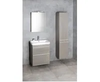 SAPHO SITIA skříňka vysoká 35x172x32cm, 2x dvířka, levá/pravá, dub stříbrný (5)