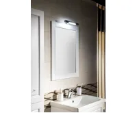 AQUALINE FAVOLO zrcadlo v rámu 70x90cm, bílá mat (4)