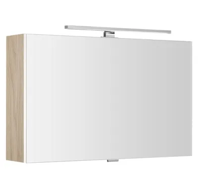 SAPHO CLOE galerka s LED osvětlením 80x50x18cm, jilm bardini