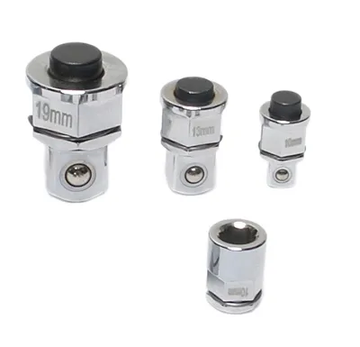 BGS Adaptéry 1/4" - 1/2" pro ráčnové klíče 10, 13, 19 mm