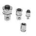 BGS Adaptéry 1/4" - 1/2" pro ráčnové klíče 10, 13, 19 mm