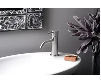 SAPHO MINIMAL stojánková umyvadlová baterie, nerez mat (3)