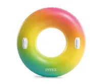 Intex 58202 Nafukovací kruh RAINBOW OMBRE 122 cm Intex 58202 Nafukovací kruh RAINBOW OMBRE 122 cm