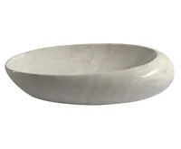 SAPHO DALMA keramické umyvadlo na desku 68x44cm, marfil (3)