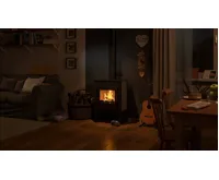 HS FLAMINGO Krbová kamna FLAMINGO ® KUALA olivová (11)