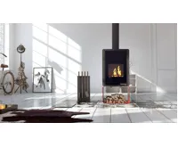 HS Flamingo Krbová kamna FLAMINGO DELUXE ® PENTAI, červená (23)