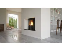 HS Flamingo Krbová vložka AQUAFLAM ® PANORAMA 17 s výměníkem a manuální regulací (24)