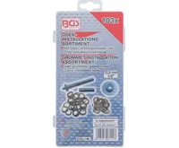 BGS Očko kovové 12,5 mm + lisovací přípravek, sada 103 dílů (2)