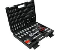 BGS Gola sada, šestihran, 6,3 mm (1/4") / 12,5 mm (1/2"), 115dílná (2)