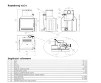 ABX Devon ECO Krbová vložka  s výměníkem 10kw | AKCE Zdravá láhev 0,7l (1)