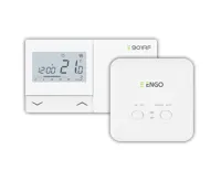 ENGO Controls Programovatelný bezdrátový termostat E901-RF, bílá ENGO Controls Programovatelný bezdrátový termostat E901-RF, bílá