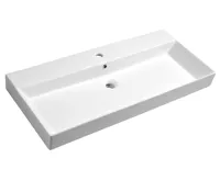 SAPHO KARE 100 keramické umyvadlo nábytkové 98x46cm, bílá