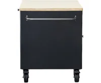 BGS Dílenský vozík, 2× 5 zásuvek, 1 skříňka, prázdný (4)