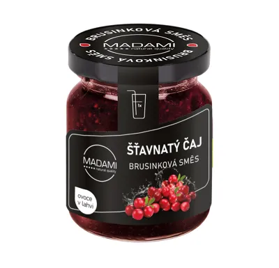 MADAMI s.r.o. Šťavnatý čaj Madami Brusinková směs 55g