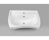 SAPHO HANDICAP keramické umyvadlo pro handicapované 60x55cm, bílá (4)