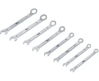 BGS Klíče očkoploché 4-10 mm, extra krátké, sada 8 dílů (1)