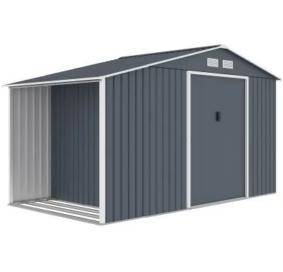 Zahradní domek LUCIFER B 6,53 m2 antracit IWH-10230044