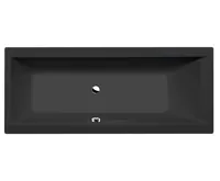 POLYSAN CLEO obdélníková vana 170x70x48cm, černá mat