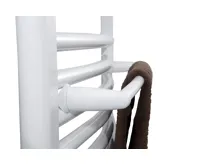 AQUALINE Sušák ručníků na otopná tělesa 46cm rovný, bílá (4)